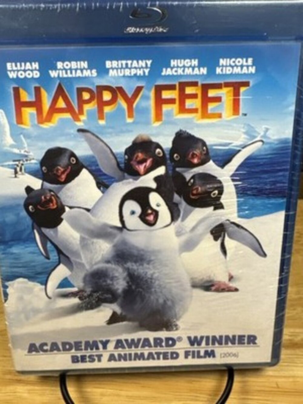 Happy Feet (2006) – Blu-ray – Elijah Wood, Robin Williams – Warner – New